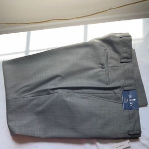 New Stafford Gray Sharkskin dress pants
